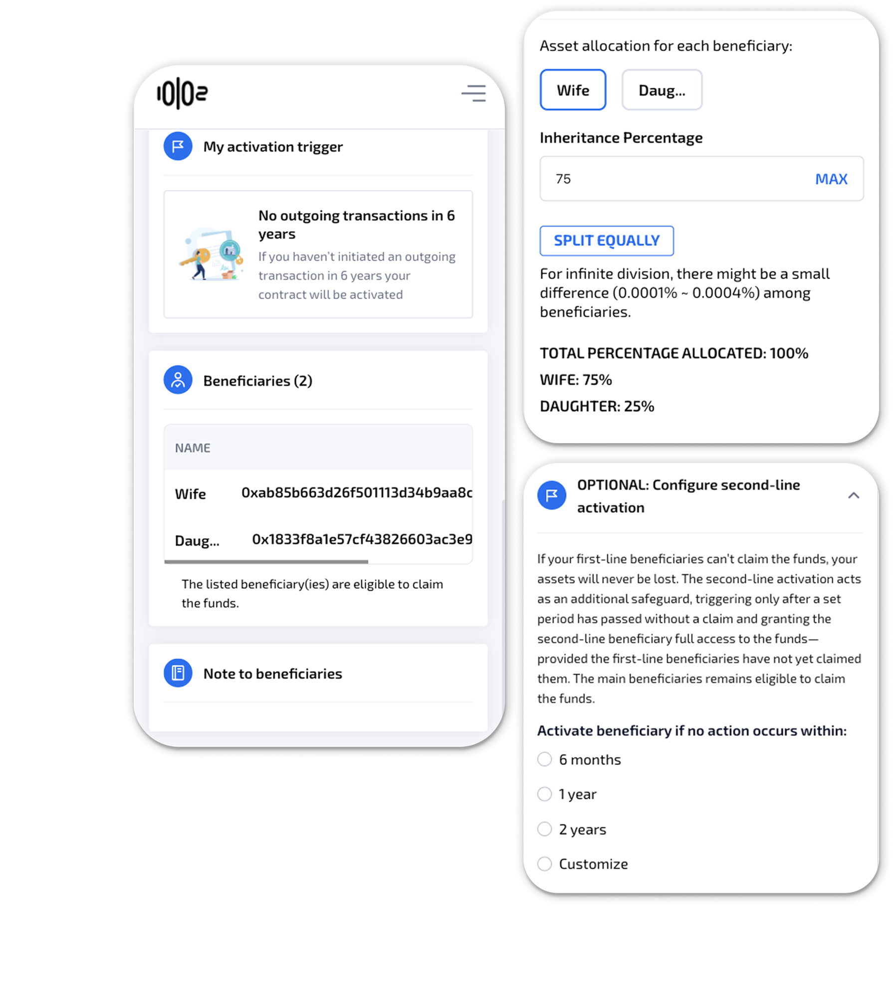 Beneficiary Configuration